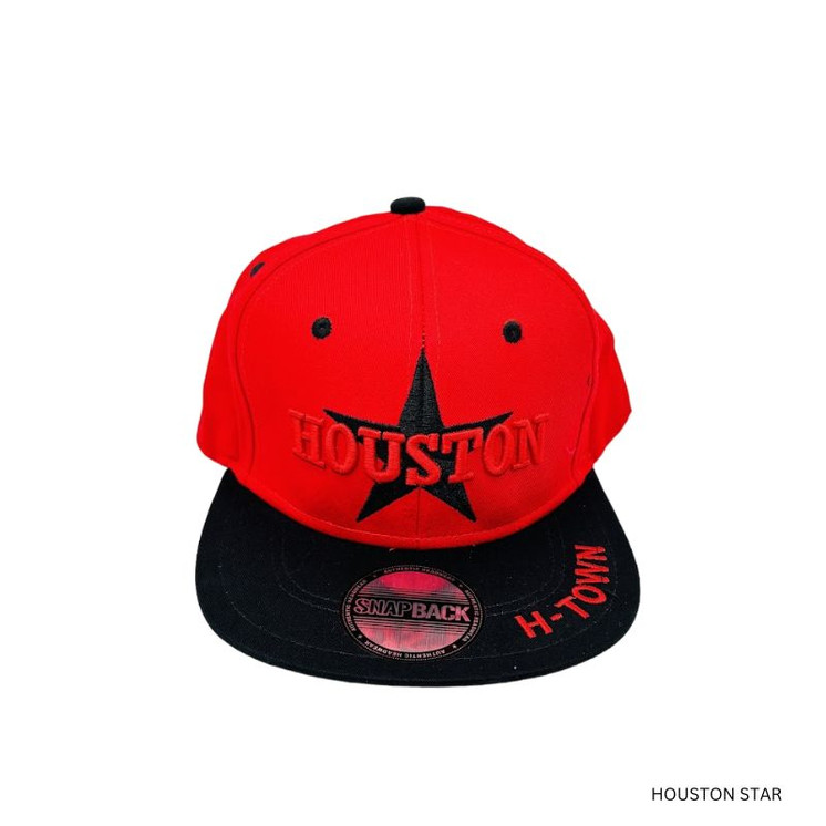 Snapback - Flat Cap - Houston Star