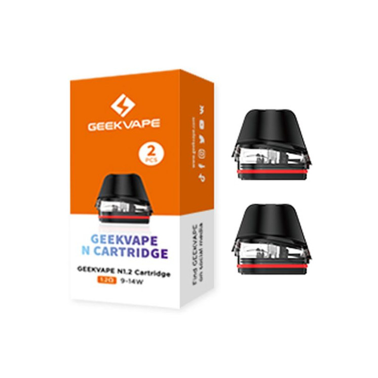 Geekvape - N Cartridge - 2ml - 2 Pieces Per Pack