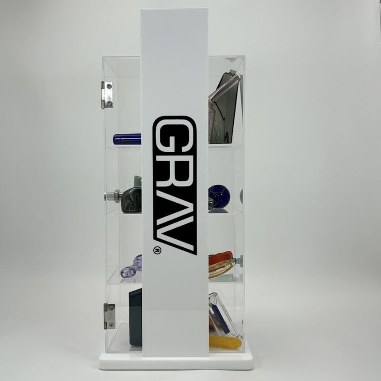 Grav® - 4-tier Locking Display and Merchandise