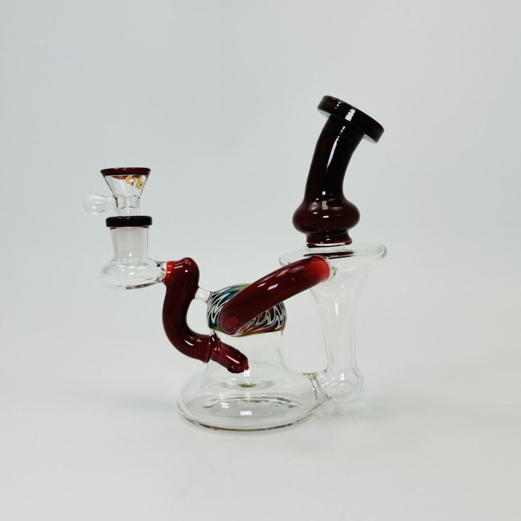 Aleaf - Recycler Wig Wag Waterpipe - 7 Inches - AL2089