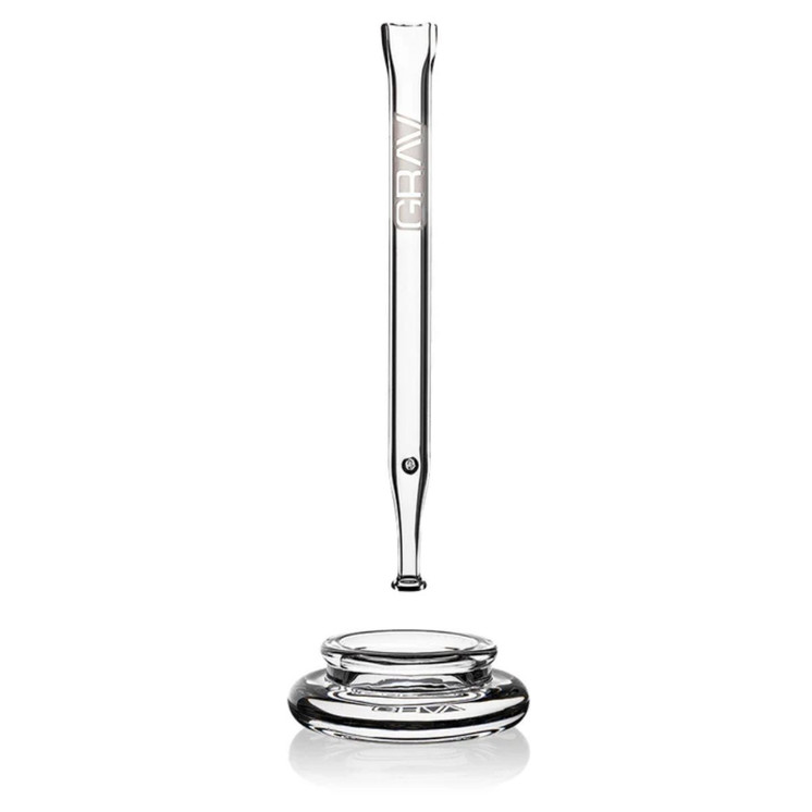 Grav® - Quartz Vape Straw With Dab Dish - QVS.0