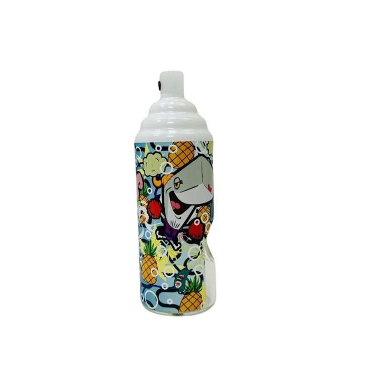 Dabtized - Spray Paint Can Glass Handpipe - 4.5 Inches
