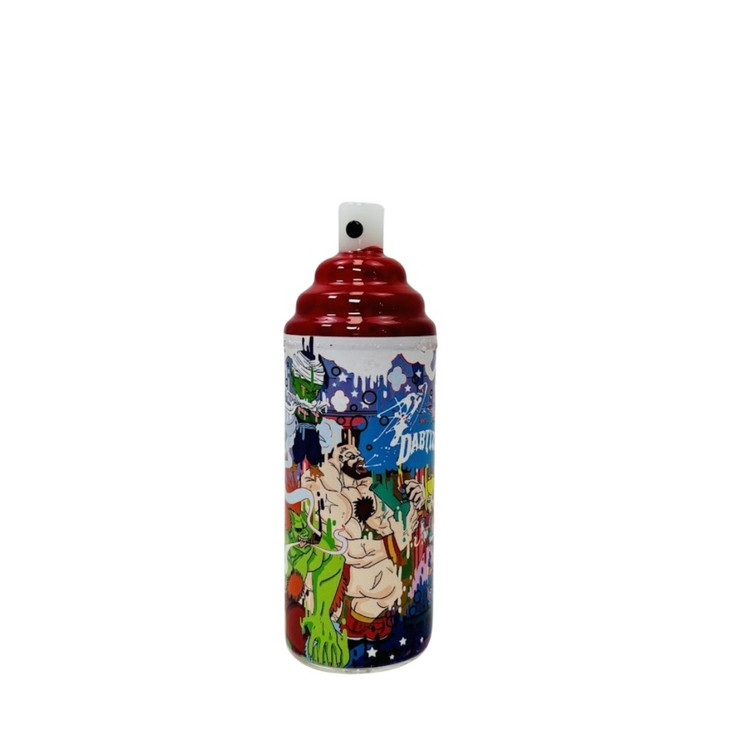 Dabtized - Spray Paint Can Glass Handpipe - 4.5 Inches
