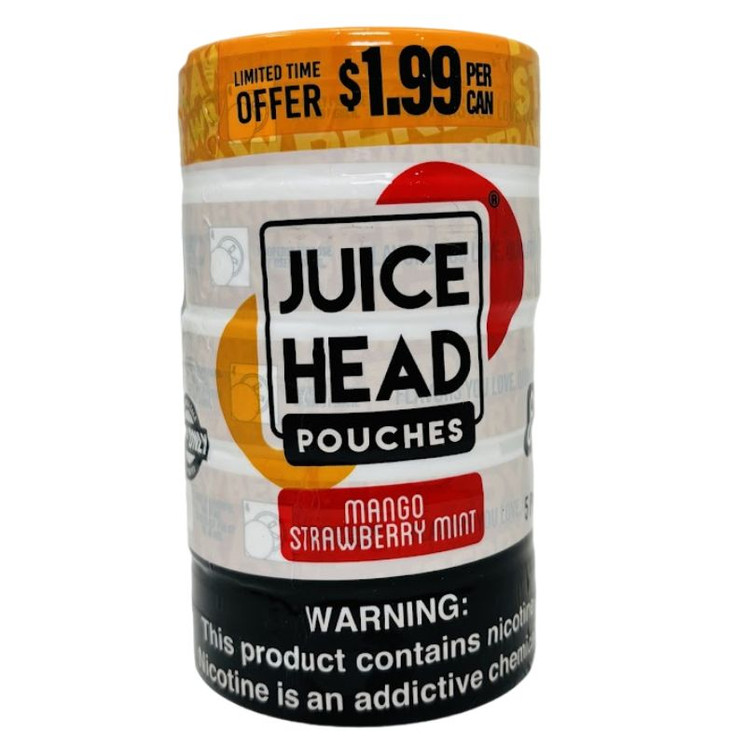 Juice Head Pouches - 5 Pieces Per Pack - $1.99 Per Can