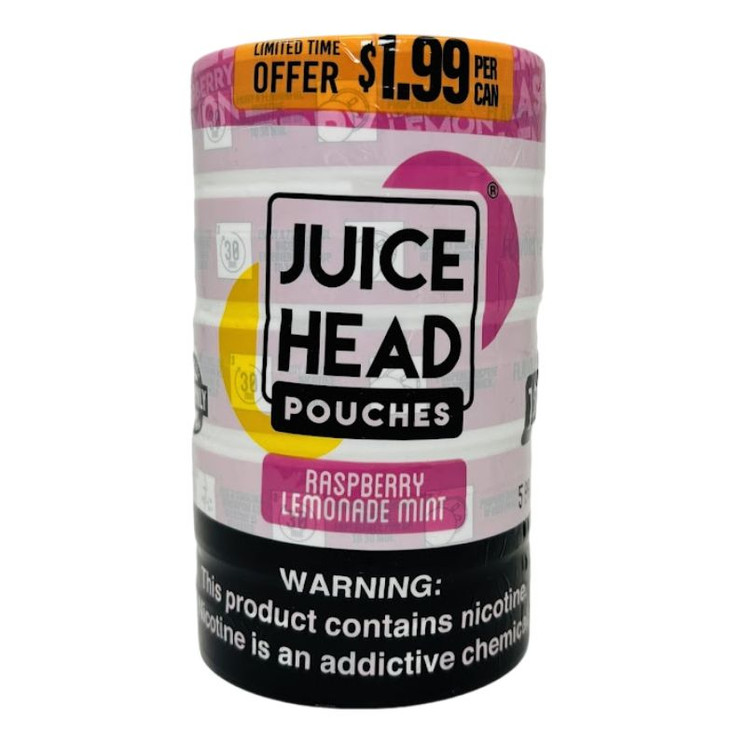 Juice Head Pouches - 5 Pieces Per Pack - $1.99 Per Can