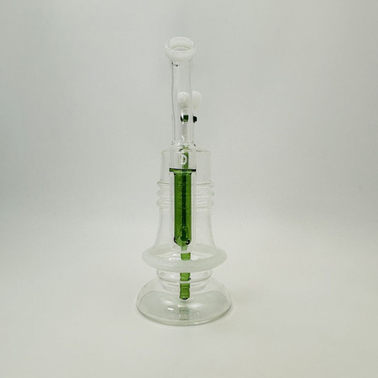 Waterpipe Bell With Inline and Ash Catcher Perc - 11.5 Inches - RH-246