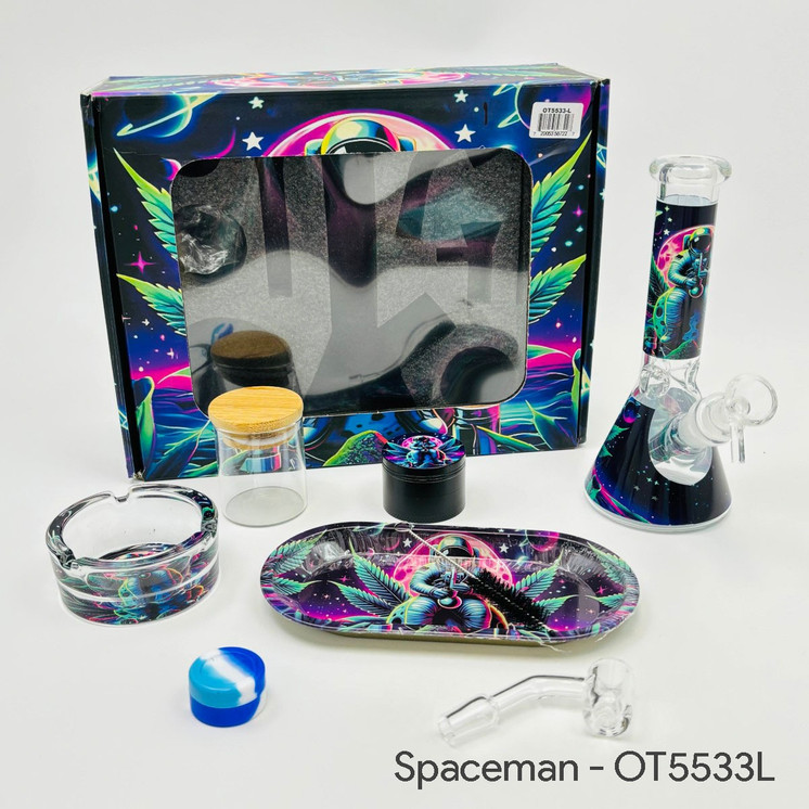 Smoking Kit Waterpipe - 8 Inch - 11 Pieces Per Pack