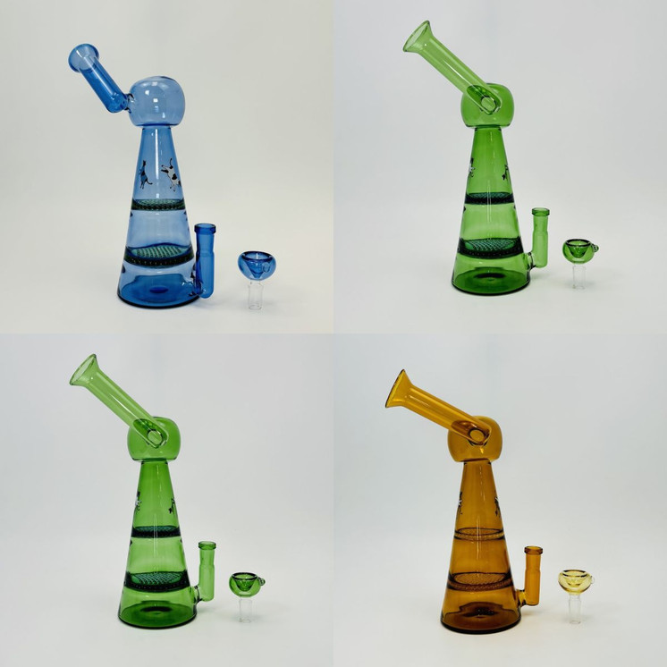 Mothership UFO Waterpipe - 11 Inches - RH-234