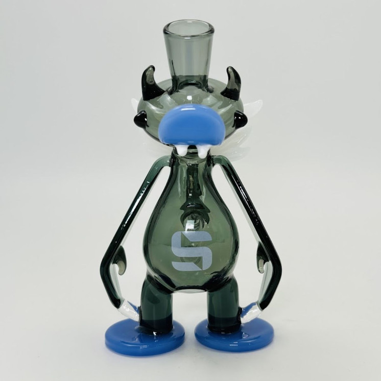 Silo Glass - Gargoyle Vampire Waterpipe - 6 Inches (SILO-124)