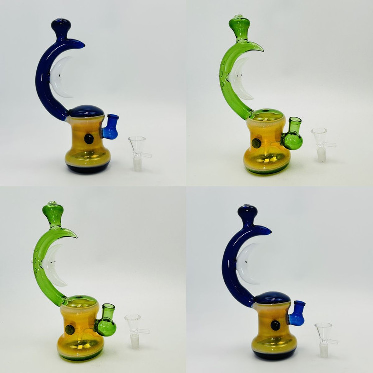 The Moon Waterpipe - 10 Inches