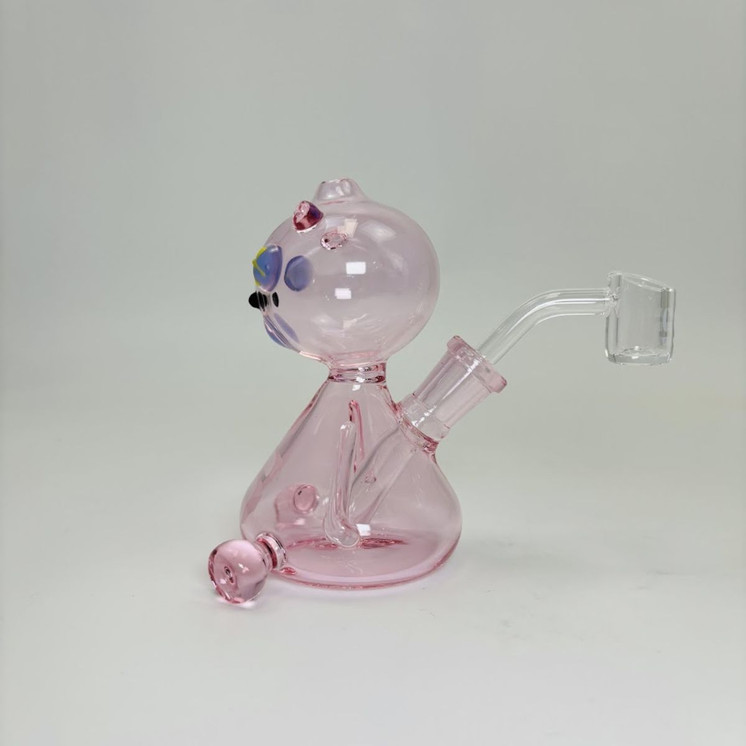 Silo Glass - Bear-Alien Waterpipe - 4 Inches - SILO-125
