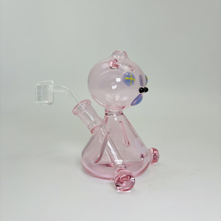 Silo Glass - Bear-Alien Waterpipe - 4 Inches - SILO-125