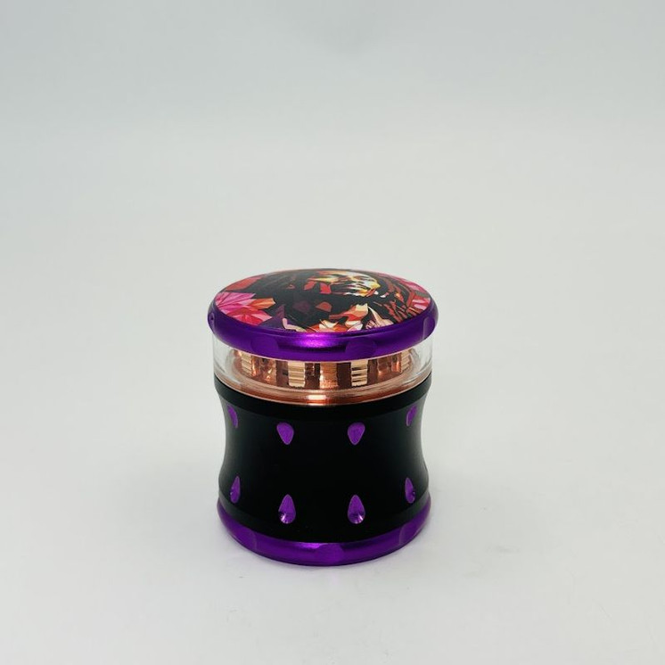 Grinder - 63mm - 4 Parts - Assorted Design - SD-118D