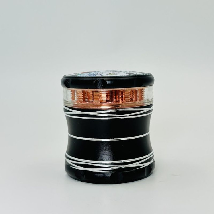 Premium Grinder - 63mm - 4 Parts - Assorted Designs H2 - SD-109