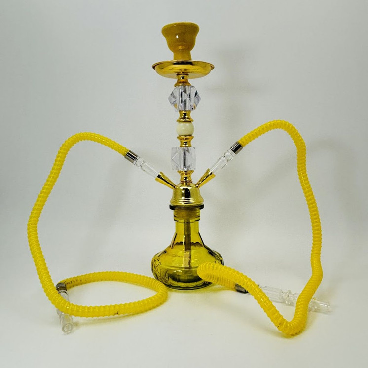 Aadhi - Gold Hookah Kit - 16 Inches - 2 Hose - HIN05
