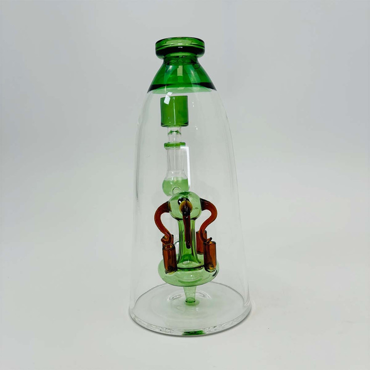 Waterpipe With Fancy Perc - 7 Inch - Rh-284 - WPAG306