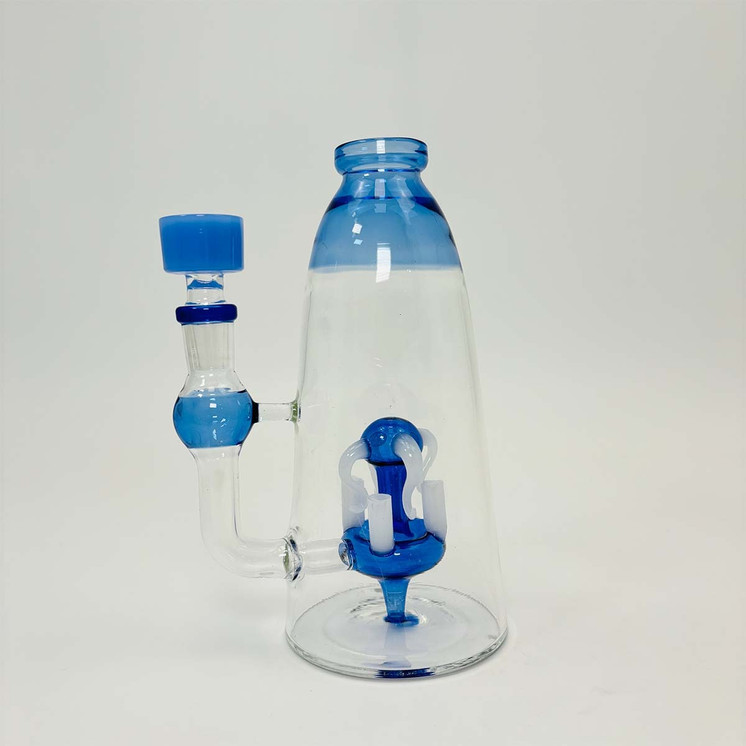Waterpipe With Fancy Perc - 7 Inch - Rh-284 - WPAG306