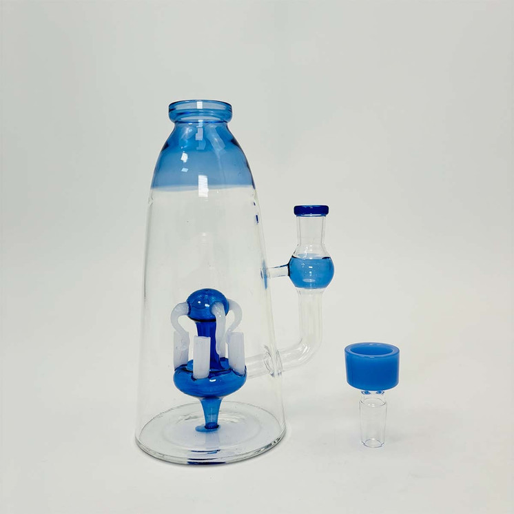 Waterpipe With Fancy Perc - 7 Inch - Rh-284 - WPAG306