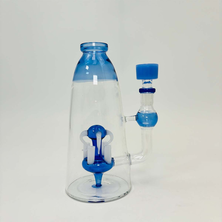 Waterpipe With Fancy Perc - 7 Inch - Rh-284 - WPAG306