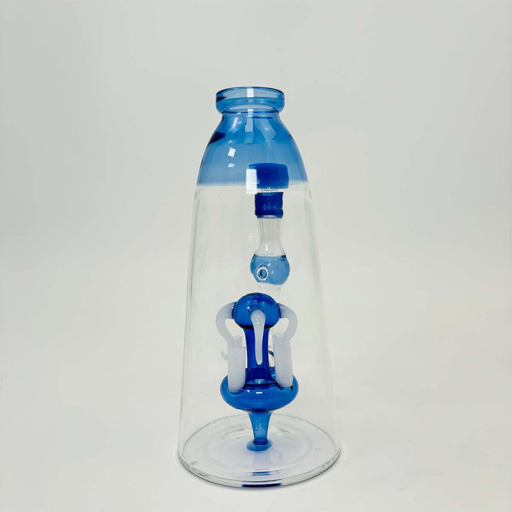 Waterpipe With Fancy Perc - 7 Inch - Rh-284 - WPAG306