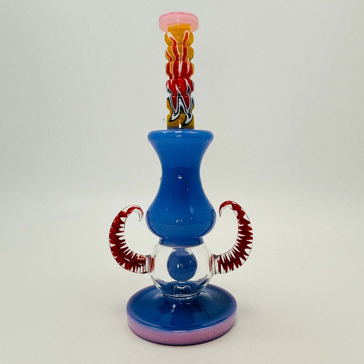 Waterpipe With Double Horns - 11 Inch - Wp-3138 - WPSC3138