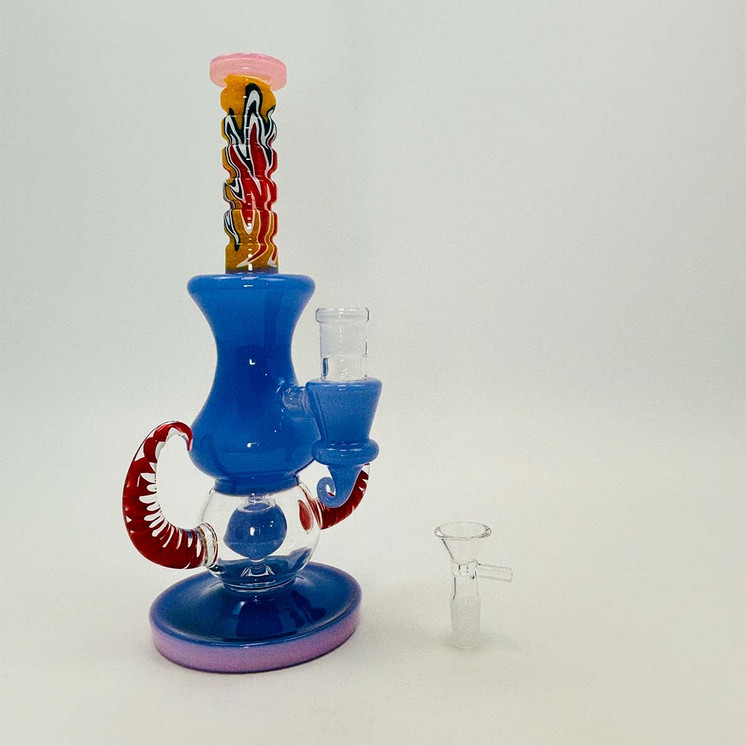 Waterpipe With Double Horns - 11 Inch - Wp-3138 - WPSC3138