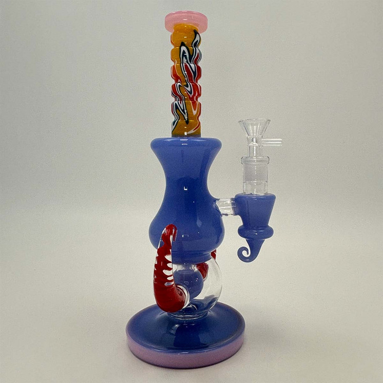 Waterpipe With Double Horns - 11 Inch - Wp-3138 - WPSC3138
