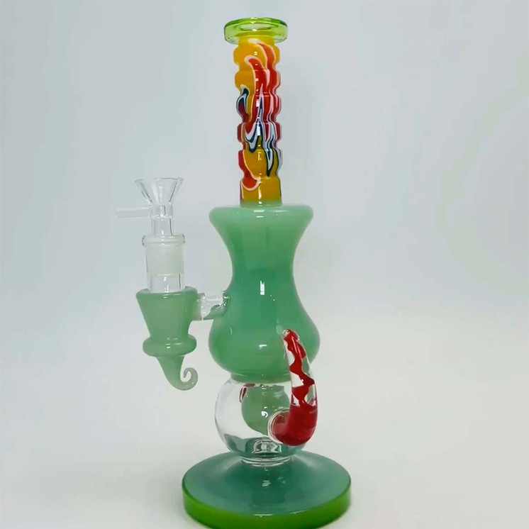 Waterpipe With Double Horns - 11 Inch - Wp-3138 - WPSC3138