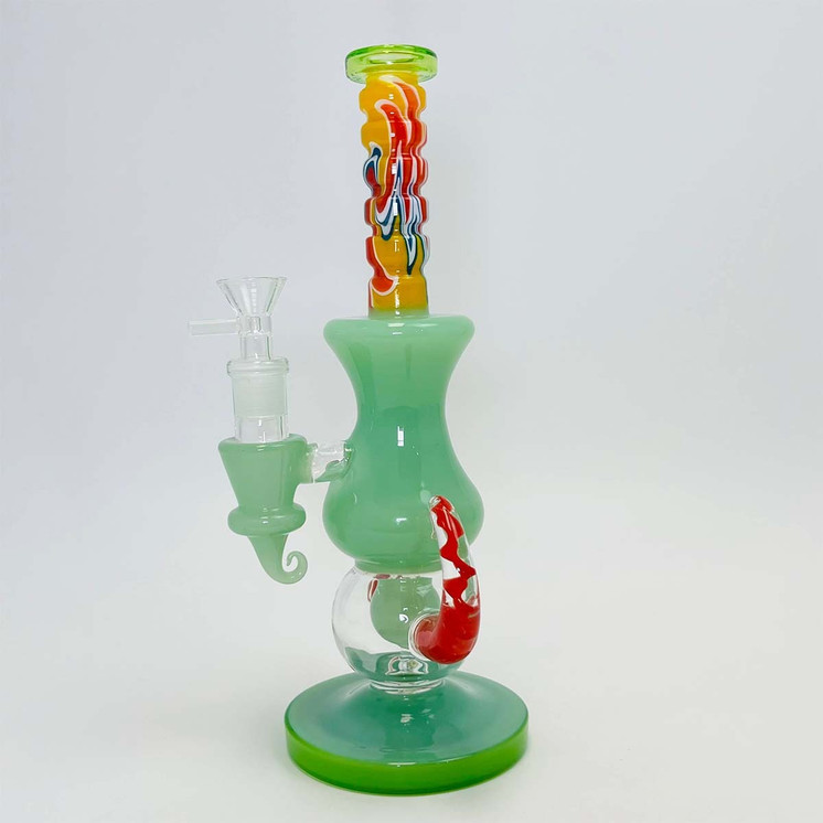 Waterpipe With Double Horns - 11 Inch - Wp-3138 - WPSC3138