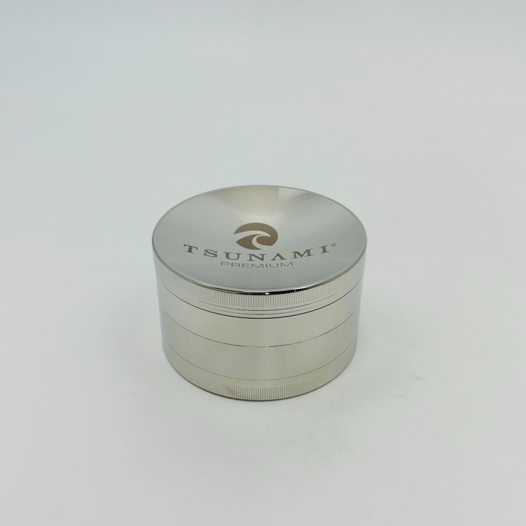 Tsunami Dry Herb Grinder - 100 mm - 4 Parts