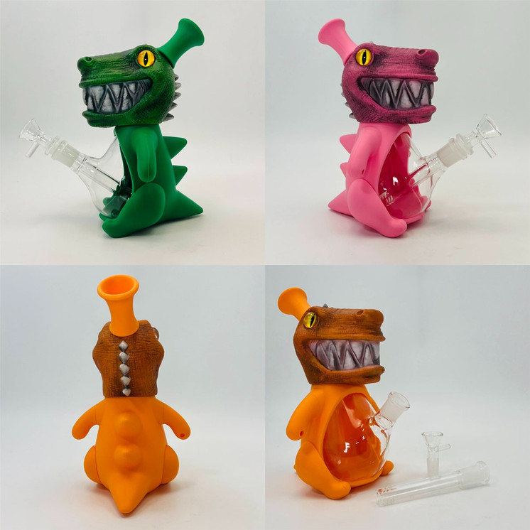 Dinosaur Kala Waterpipe - 9 Inch - WPYHS62 - H427