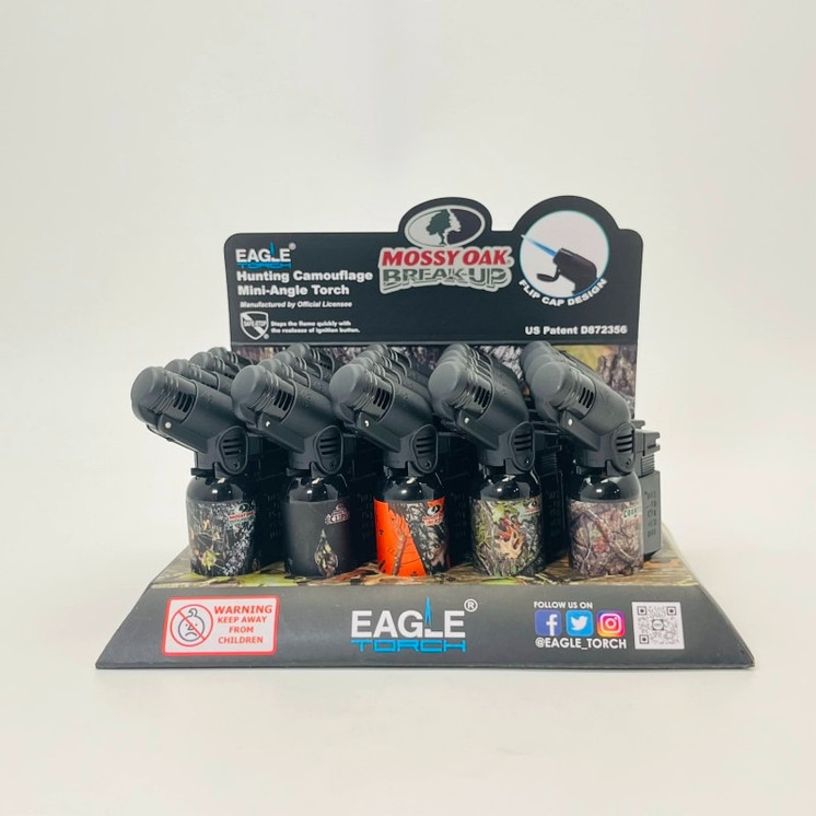 Eagle Torch Mini Eagle Torch - Mossy Oak - Assorted Designs - 20 Counts Display - PT116MOK