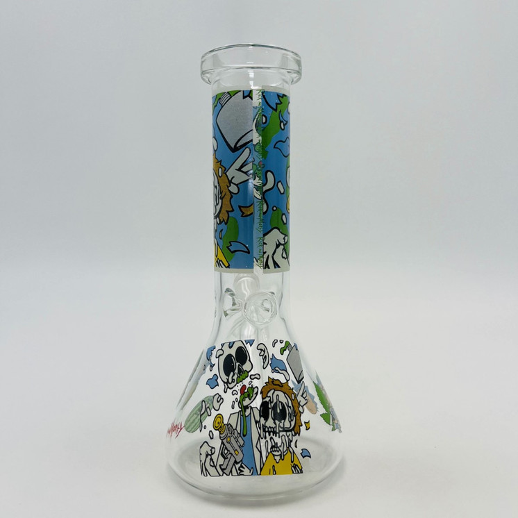 Random Beaker Waterpipe - 8 Inch - Assorted - WP-1452