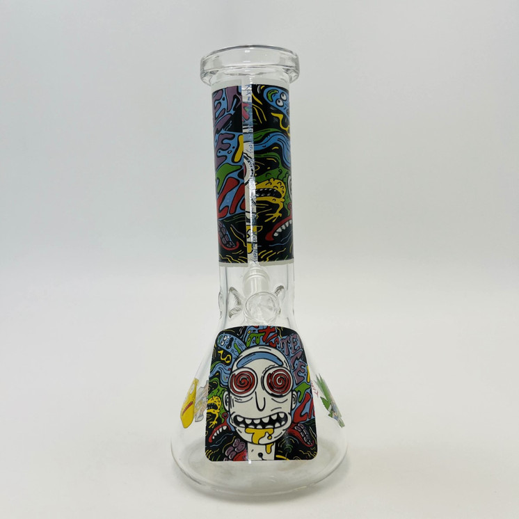 Random Beaker Waterpipe - 8 Inch - Assorted - WP-1452