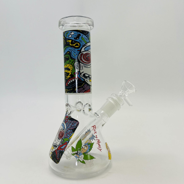 Random Beaker Waterpipe - 8 Inch - Assorted - WP-1452