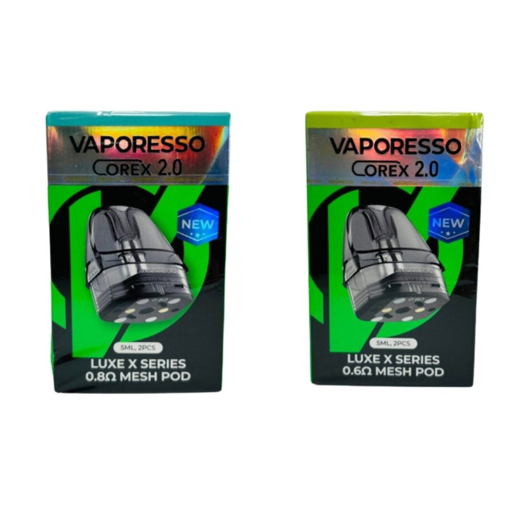 Vaporesso Luxe X Mesh Pod - 5ml - 2 Counts Per Pack