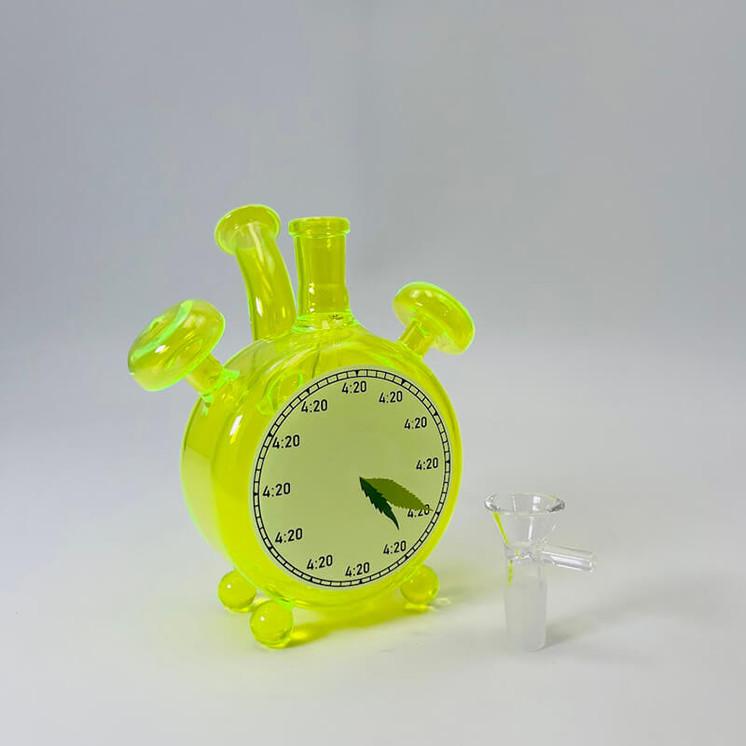 Waterpipe Alarm Clock 4:20 - Assorted Colors - Price Per Piece