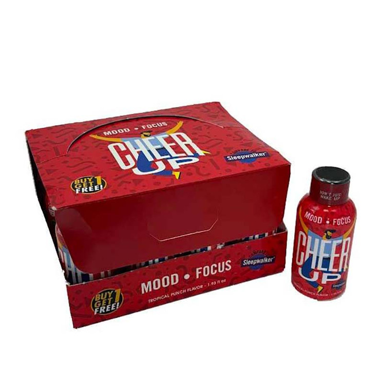 Cheer Up Shots Buy1 Get1 Free - 12 Counts Per Box - Tropical Punch