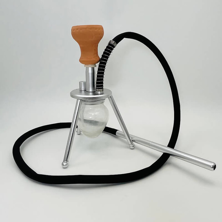 Amira Spider Hookah 12 Inches - 1 Hose  Spd01-black