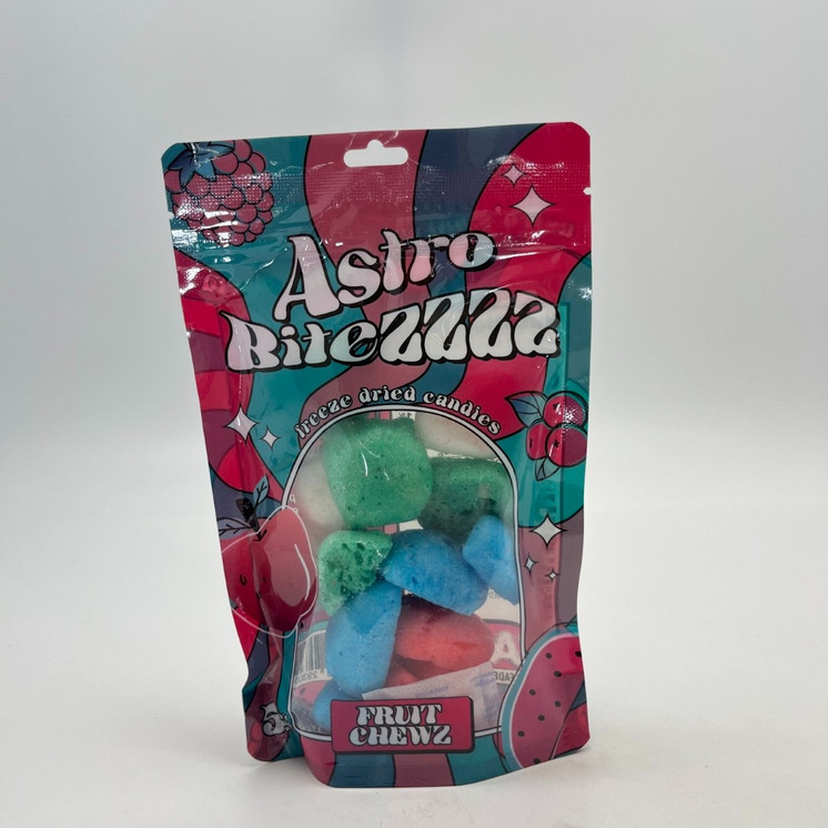 Exotic Candy Astro Bitezzzz Freeze Chewz - Dried Fruit - 5oz - Exortic World Snacks