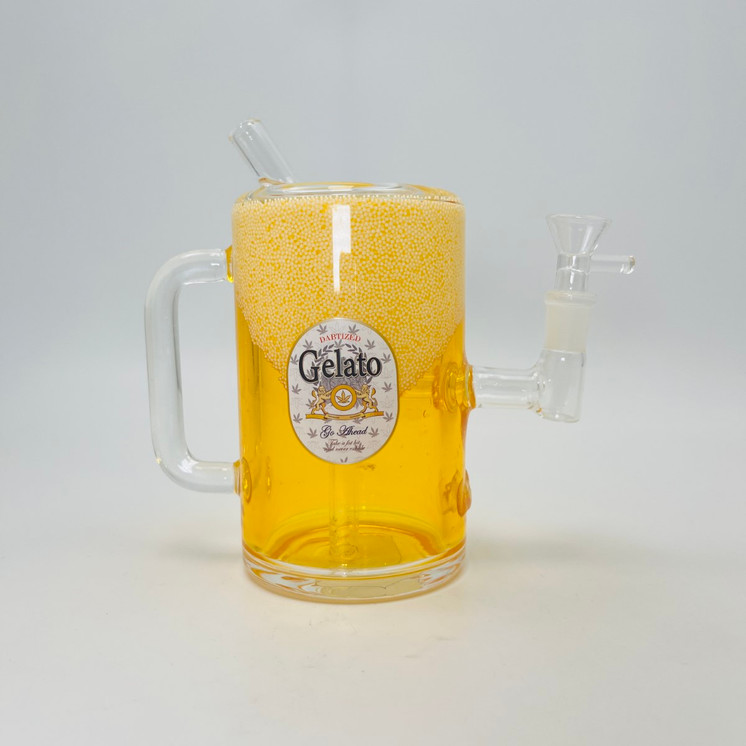 Dabtized Beer Mug Piece Waterpipe - 7 Inch