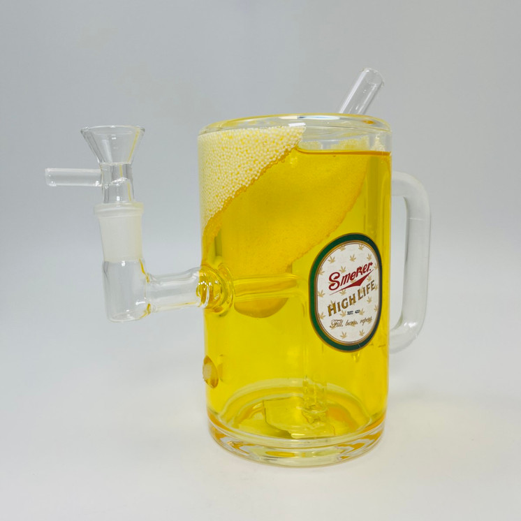 Dabtized Beer Mug Piece Waterpipe - 7 Inch