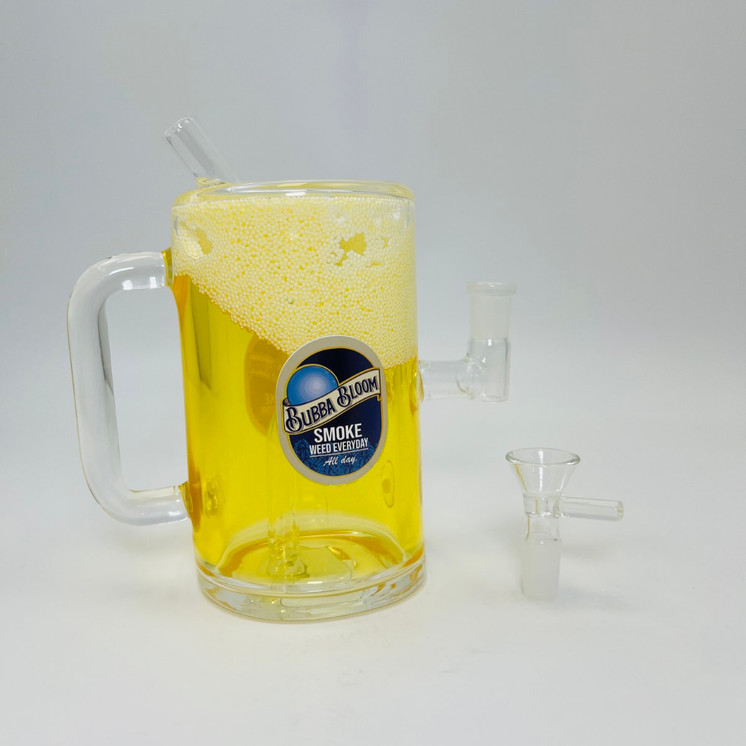 Dabtized Beer Mug Piece Waterpipe - 7 Inch