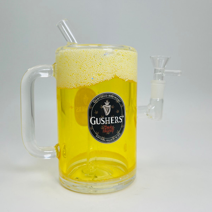 Dabtized Beer Mug Piece Waterpipe - 7 Inch