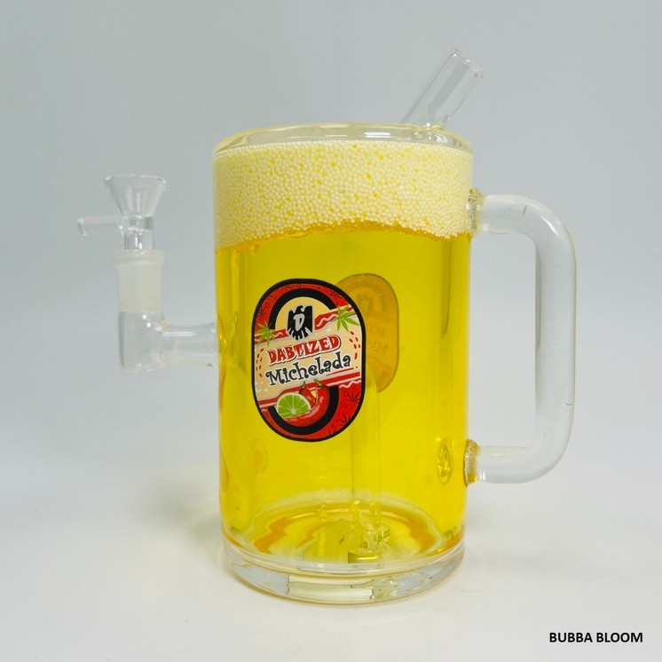 Dabtized Beer Mug Piece Waterpipe - 7 Inch