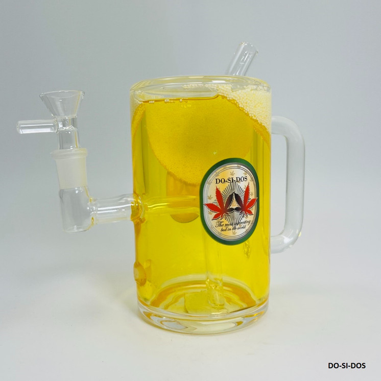 Dabtized Beer Mug Piece Waterpipe - 7 Inch