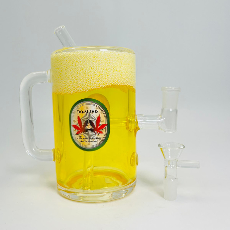 Dabtized Beer Mug Piece Waterpipe - 7 Inch