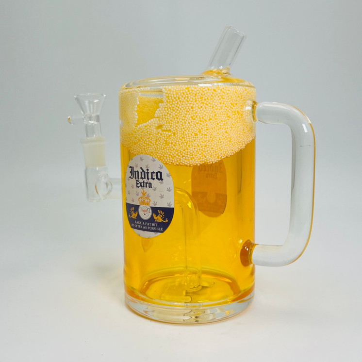 Dabtized Beer Mug Piece Waterpipe - 7 Inch