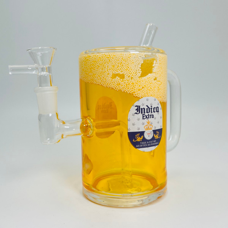 Dabtized Beer Mug Piece Waterpipe - 7 Inch