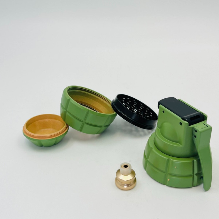 Grenade Grinder with Pipe - 70 mm - 4 Parts
